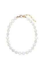 Pearl Heart Eternity Necklace