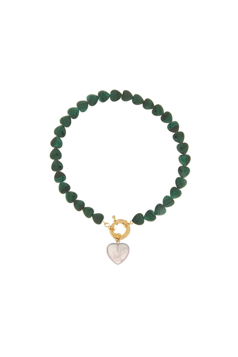Eternity Heart Jade Necklace